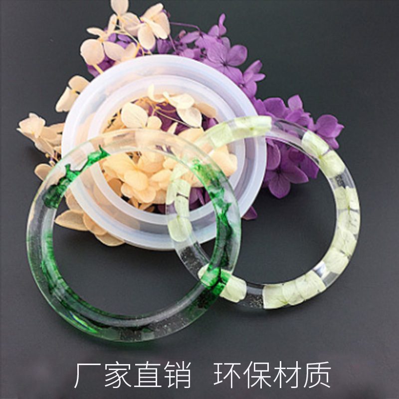Bracelet Dried Flower Bracelet Resin mold (RUUIPON-671)