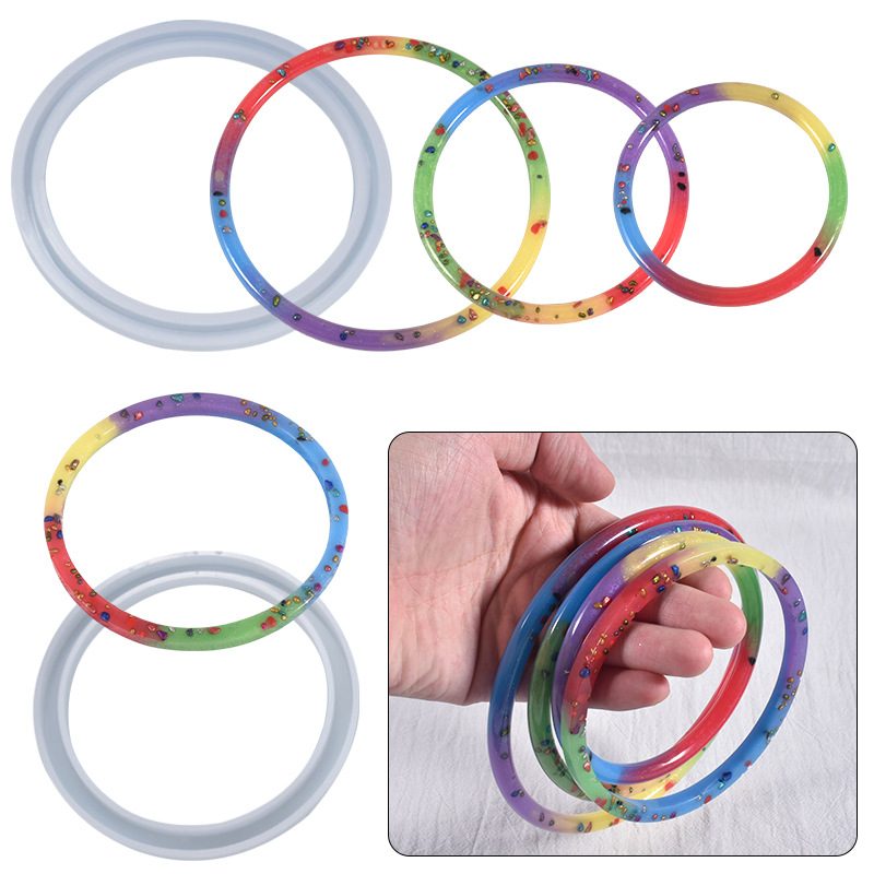 Bracelet Round Resin mold (RUUIPON-674)