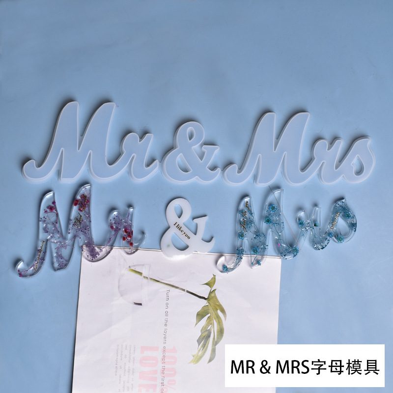 Alphabet Mr Resin mold (RUUIPON-702)