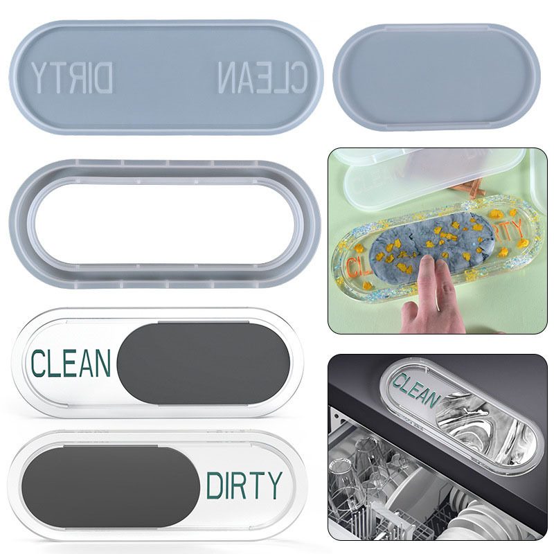 Dishwasher Sign Resin mold (RUUIPON-710)
