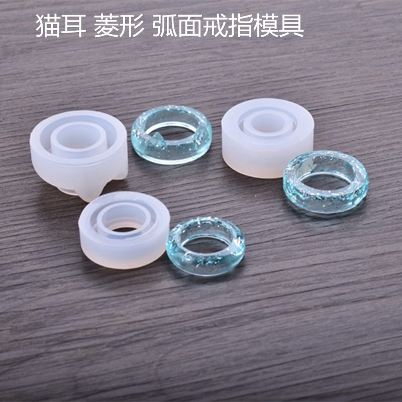Cat Ear Diamond Shape Ring mold (RUUIPON-735)