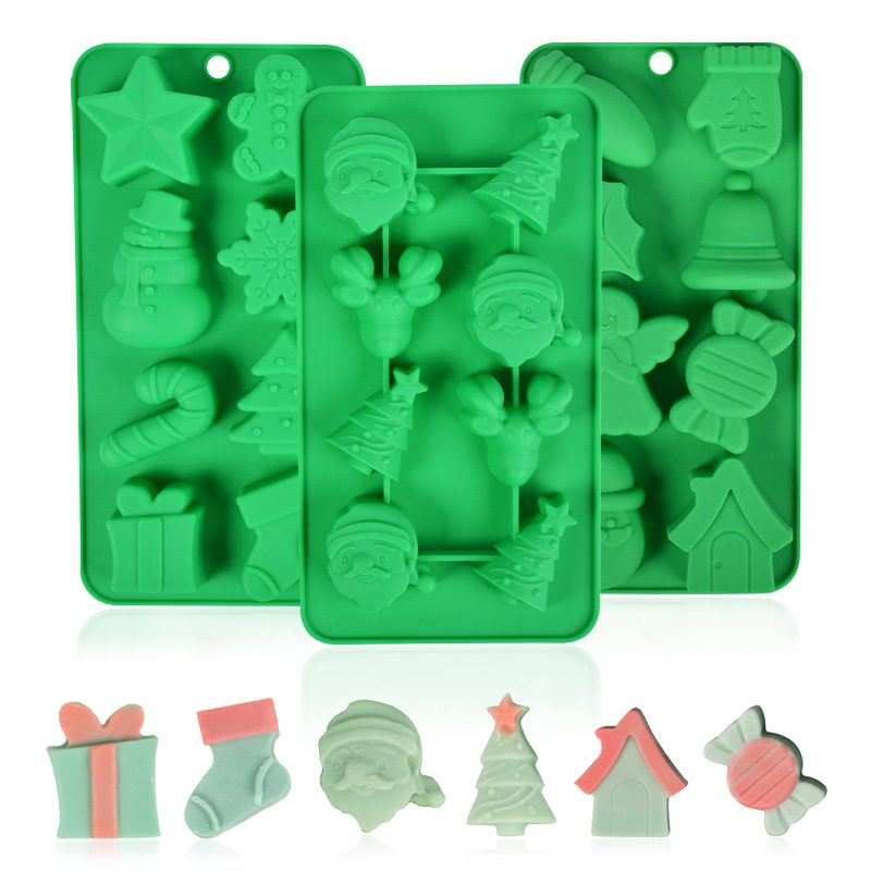 Christmas Silicone mold (RUUIPON-766)