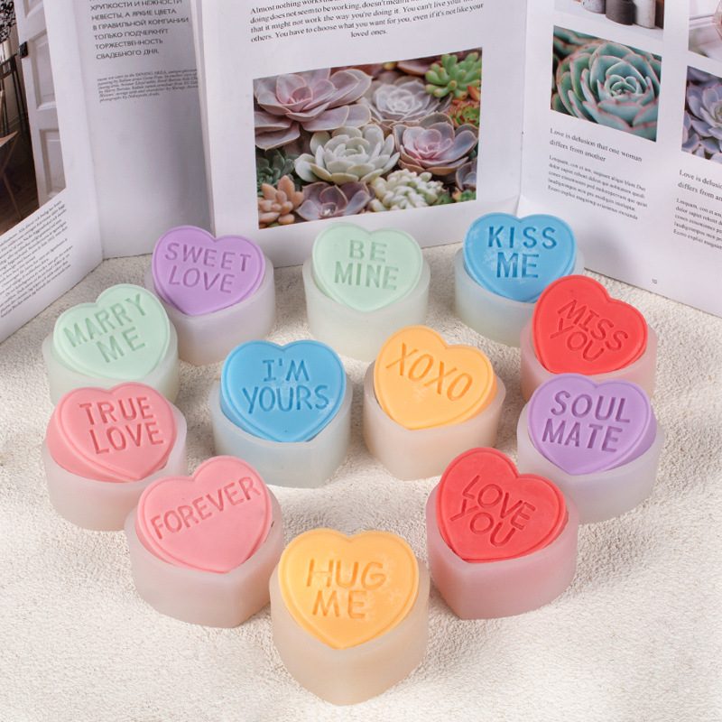 Heart Soap mold (RUUIPON-767)