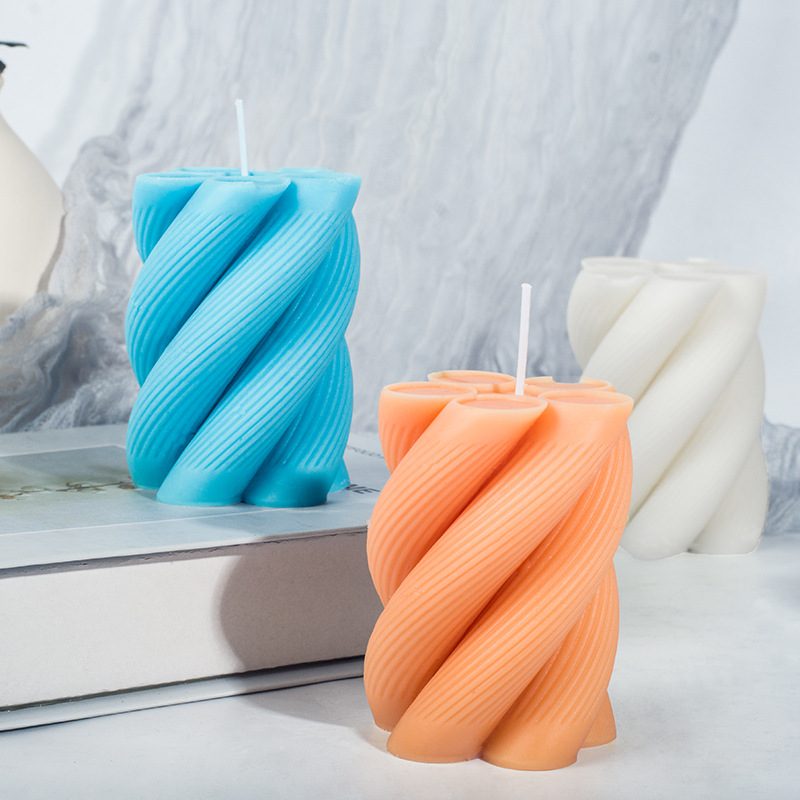 Spiral Column Soap mold (RUUIPON-771)