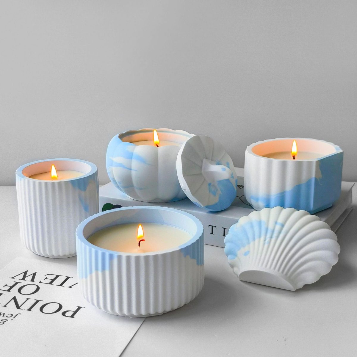 Round Hexagon Storage Box mold (RUUIPON-776)