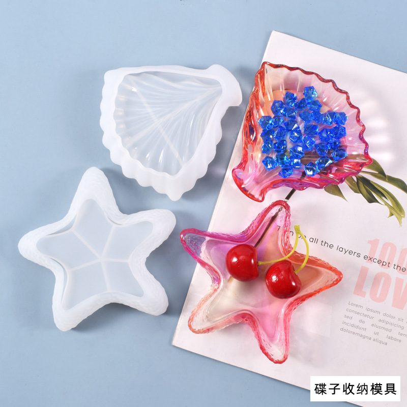 Leaf Starfish Tray mold (RUUIPON-811)