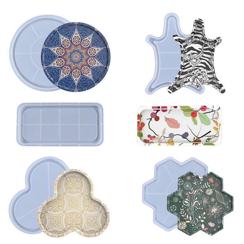 Irregular Fruit Plate Tray mold (RUUIPON-812)