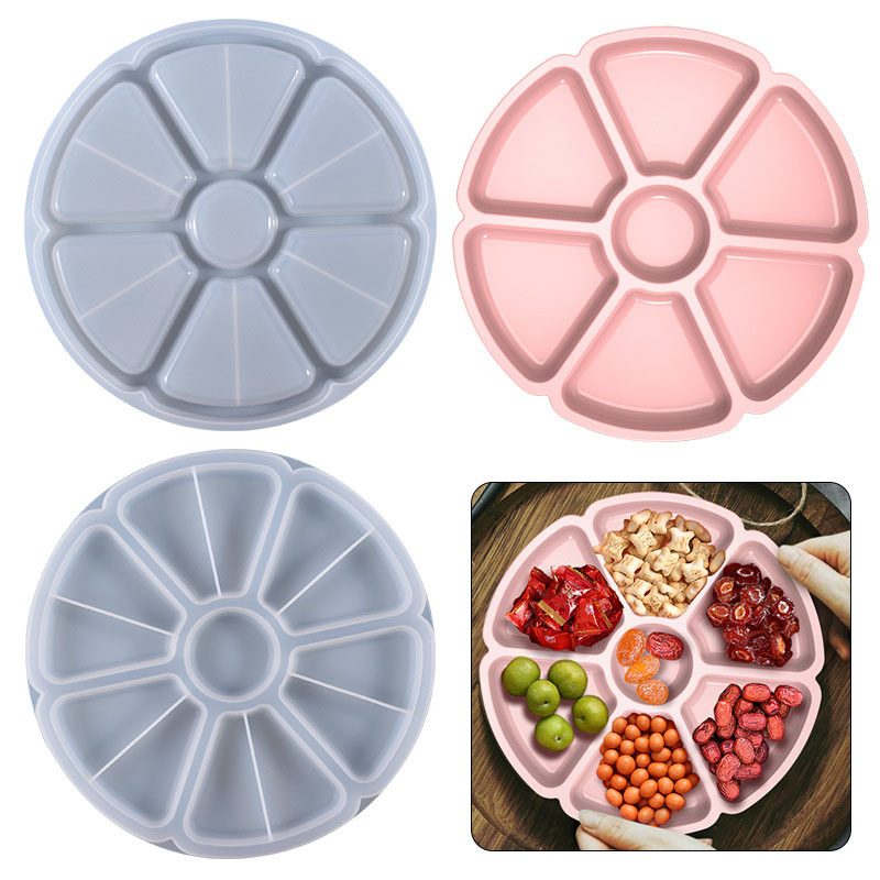 Plate Petal Tray mold (RUUIPON-815)