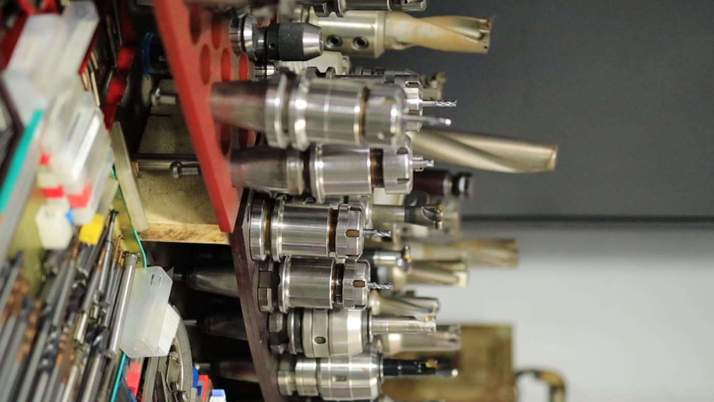 Close-up of precision mold tooling at RUUIPON silicone mold manufacturer