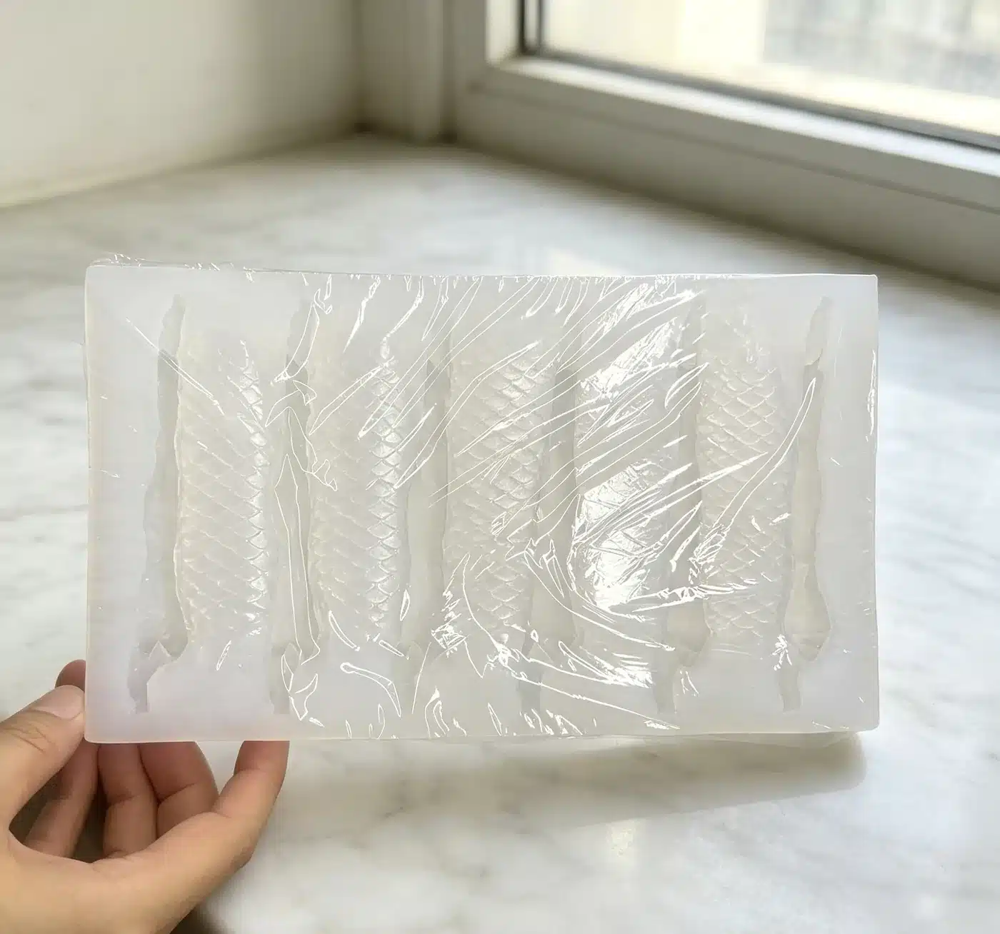 Custom Silicone Mold for Beeswax Melt Cavities