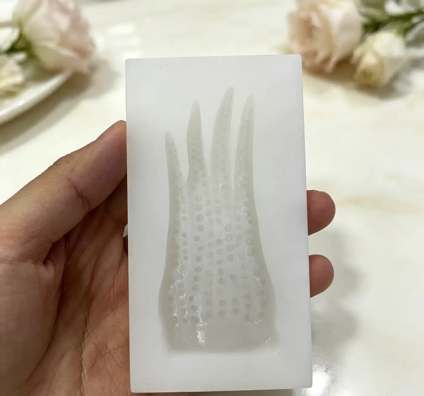 Custom Silicone Mold for a Cookie Stamp Negative